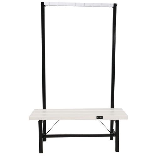 Banc pvc à patères PVC blanc - À monter - Manutan Expert - Image 3