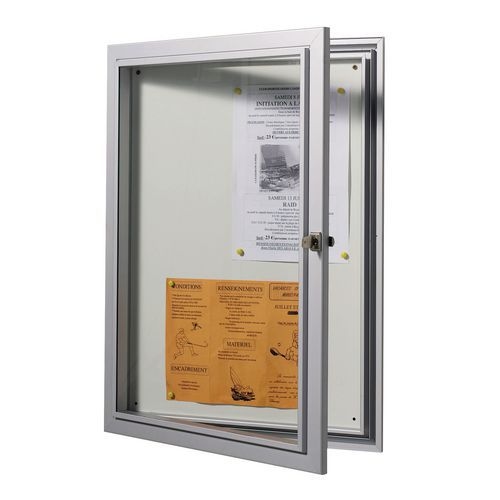Vitrine affichage Classique porte battante Planorga - Image 2