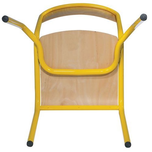 Chaise Atlas 4 pieds chants protégés - Manutan Expert - Image 2