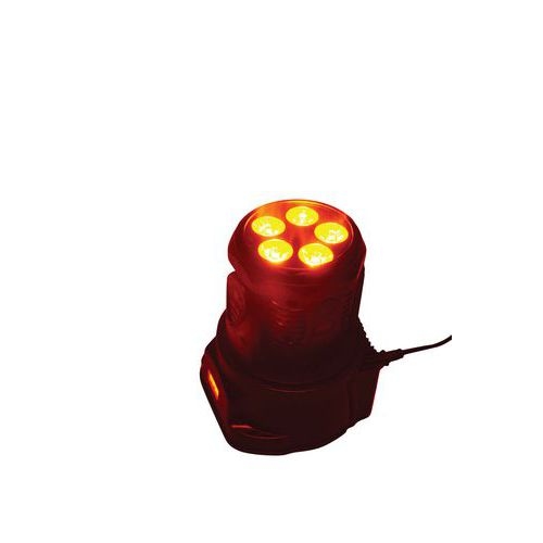 Mini lyre wash MHL90 - 5x LEDs 18 W RGBAW-UV - Image 4
