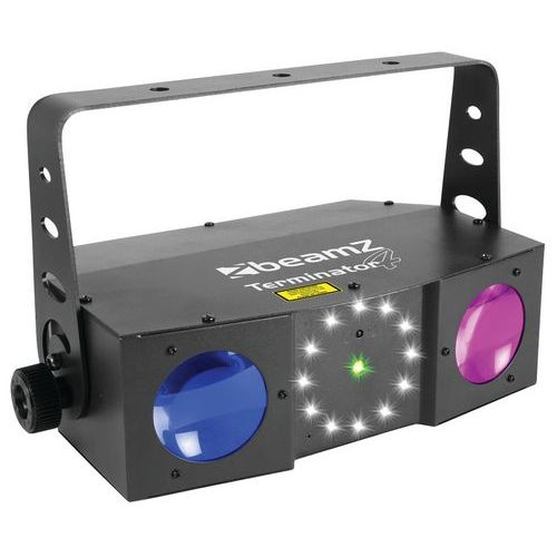 Terminator IV Double Moon LED avec laser et stroboscope - Image principale