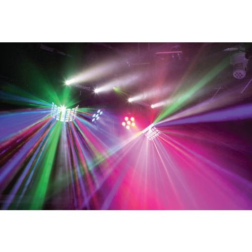 Kit Showbar 2 PARS - 2 Butterflys et Laser R/G DMX IRC - Image 5