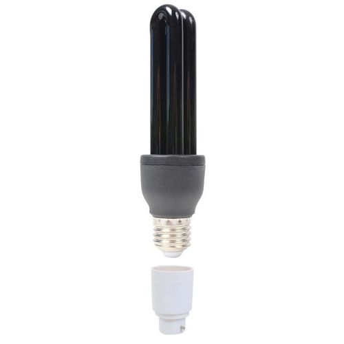 Lampe lumière noire 25 W E27 + adaptateur - Image principale