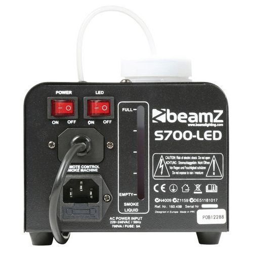 Machine à fumée avec effet glace S700LED - BeamZ - Image 3