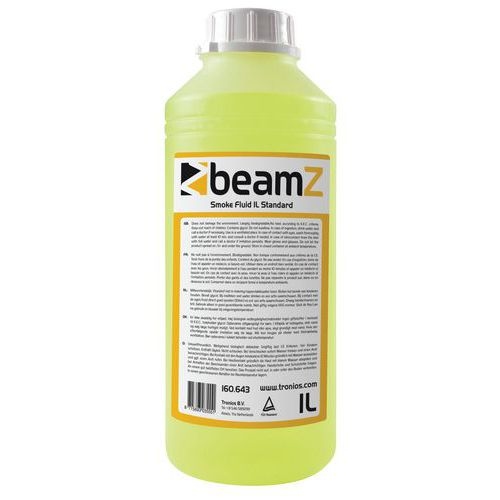 Liquide pour machine à fumée FSMF1S Moyenne densité 1L Jaune - BeamZ - Image principale