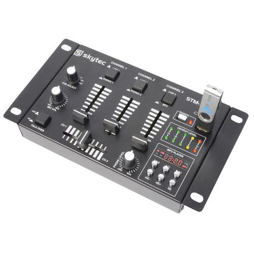 Table de mixage 6 canaux avec USB/MP3 - Noire - STM-3020B - Image 2