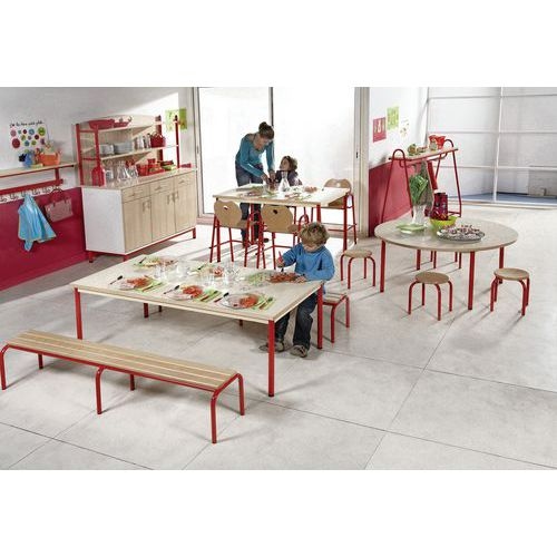 Banc empilable 3 lames Chloé 200 cm - Mobidecor - Image 2