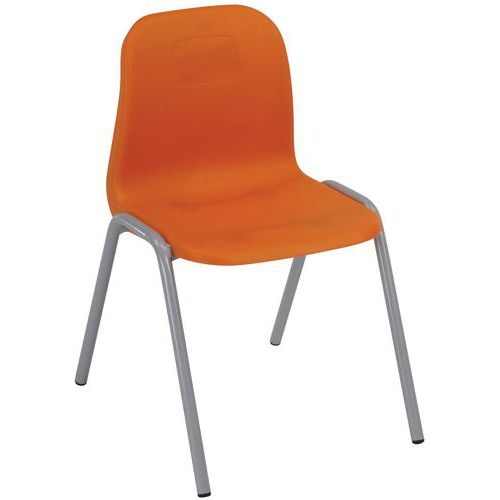 Chaise Lise -  Piétement coloris: Gris - Image principale