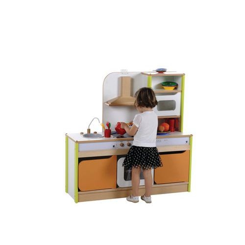 Combi-Cuisine Orange/Vert/Blanc - Image 4