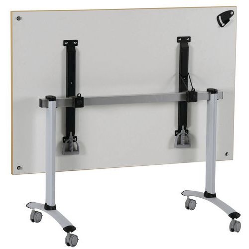 Table rectangulaire plateau mélaminé pivotant Axe - Manutan Expert - Image 6