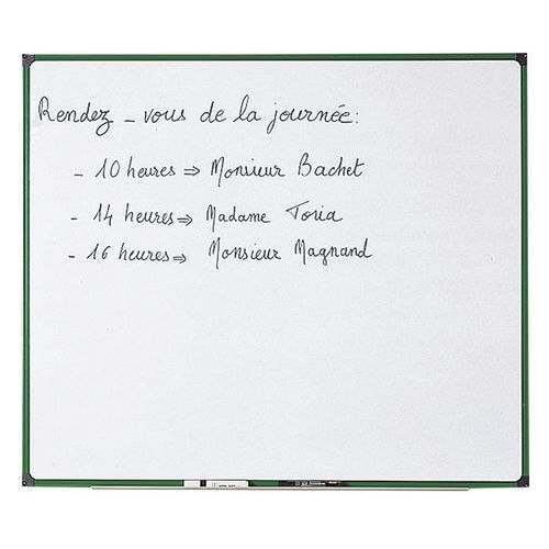 Tableau tôle acier blanc semi-brillant Ulmann - Image principale
