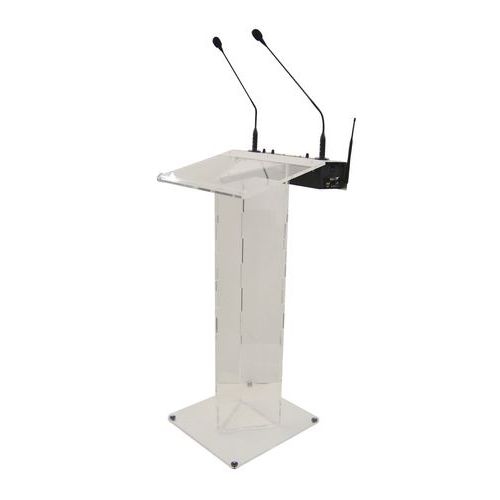 Pupitre de conférence Bellano sans fil avec récepteur - Tag - Image principale