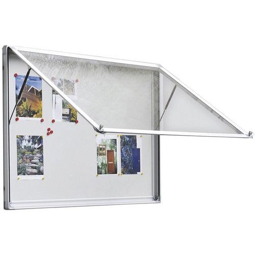 Vitrine extérieur Antarès porte levante Plexiglas Planorga - Image 4