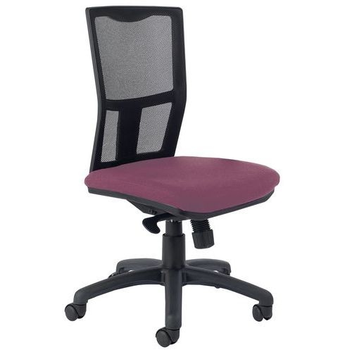 Chaise de bureau Ritz dossier résille noire - Manutan Expert - Image 4