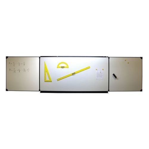 Tableau triptyque cadre aluminium noir Ulmann - Image 3