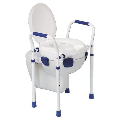 Rehausse WC clipper avec pieds et couvercle - Image principale