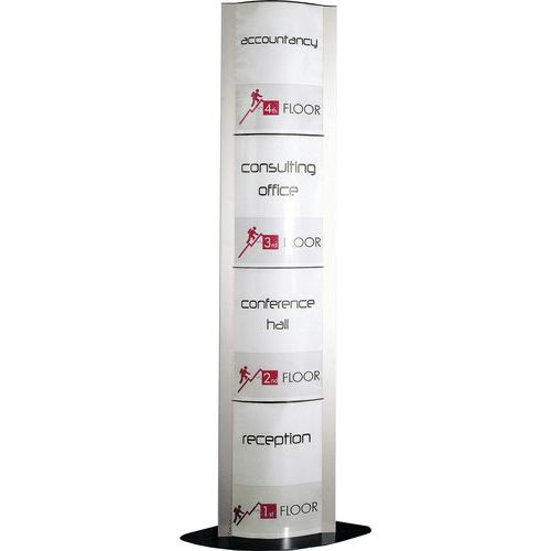 Totem Signalétique pour formats A3 - Image principale