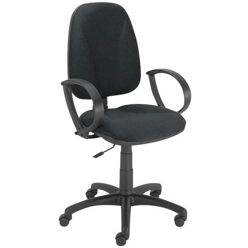 Fauteuil de bureau Mars contact permanent coloris anthracite - Image principale