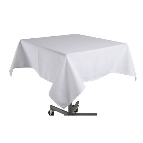 Lot de 2 nappes polyester 130x175 cm blanc Syana - Image principale