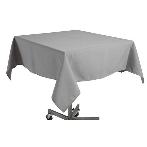 Lot de 2 nappes polyester 130x175 cm gris Syana - Image principale