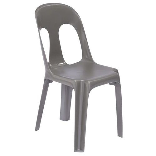 Lot de 8 chaises Sirtaki non classé au feu Taupe - Image principale