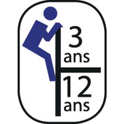 Barres fixes 3 hauteurs jambes de scellement - Image 2