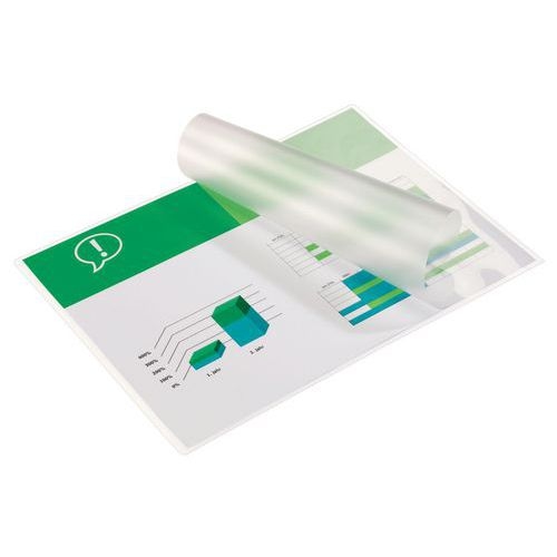 Pochette de plastification A6 110x154 mm 75µ (Boite de 100) - Image 2