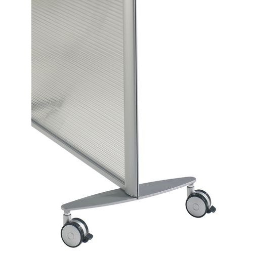 Pied de stabilisation sur roulettes pour cloison Kprim Clen - Image principale