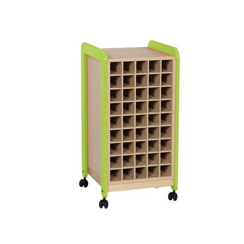 Meuble range-serviettes biface Lili piètement vert - Image principale