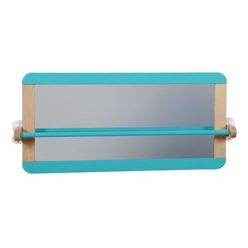 Barre de maintien pour miroir Lili coloris bleu turquoise - Image 2