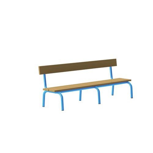 Banc Manon avec dossier - Manutan Expert - Image 4