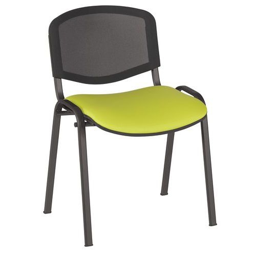 Lot de 5 Chaises Bliz tissu dossier résille - GMCE - Image 2
