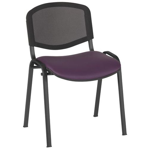 Lot de 5 Chaises Bliz tissu dossier résille - GMCE - Image 5