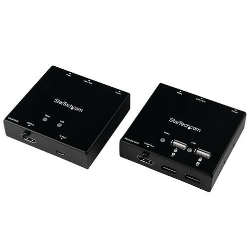 Extendeur HDMI sur Cat6 à 50 m avec hub USB 2.0 à 4 ports-1080p - Image principale