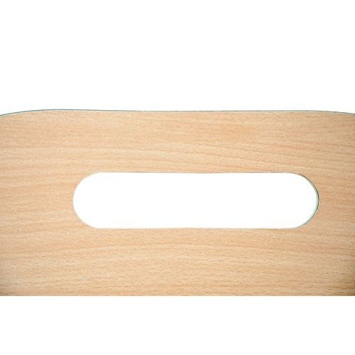Chaise Servil 4 pieds T3 - hêtre/gris - Image 5