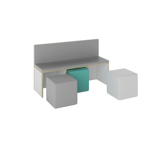 Banquette droite Filos assise mousse grise - Image 2