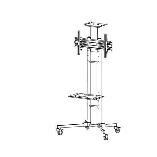 Support mobile PLASMA-M1700E pour écran jusqu'à 70" - Neomounts - Image 6