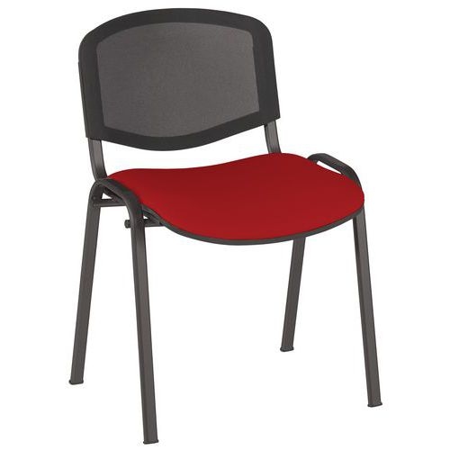 Lot de 5 Chaises Bliz tissu dossier résille - GMCE - Image 3