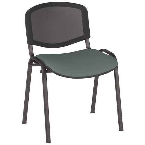 Lot de 5 Chaises Bliz tissu dossier résille - GMCE - Image 4