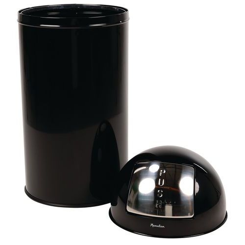 Poubelle à clapet poussoir - 40 L - Manutan Expert - Image 4