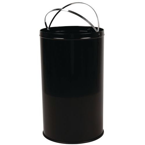 Poubelle à clapet poussoir - 40 L - Manutan Expert - Image 8