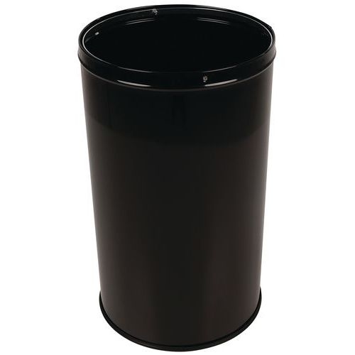 Poubelle à clapet poussoir - 40 L - Manutan - Image 8