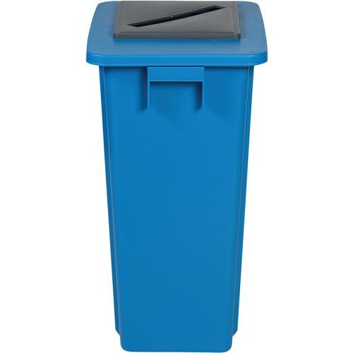 Poubelle de tri bleue - Papier - 60 L - Image 3