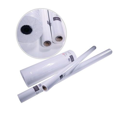 Rouleau kraft - 10 m x 1 m - 60 g - blanc - Image principale