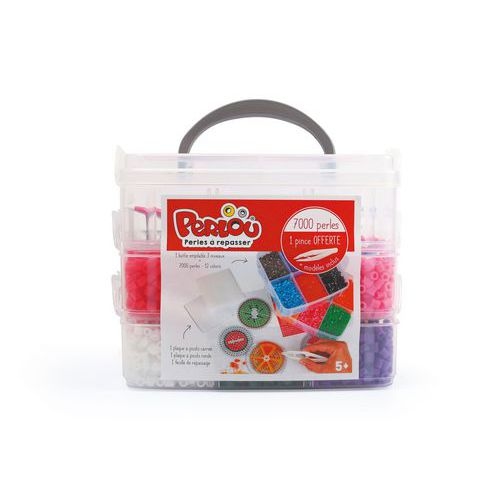 Atelier avec bac de rangement perles à chauffer Perlou - Image principale