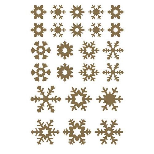 Pochette 20 feuilles gommettes décoratives noël - Image 7