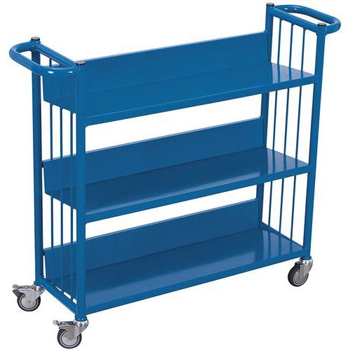 Chariot pour le transport et pour le stockage des livres - Image principale