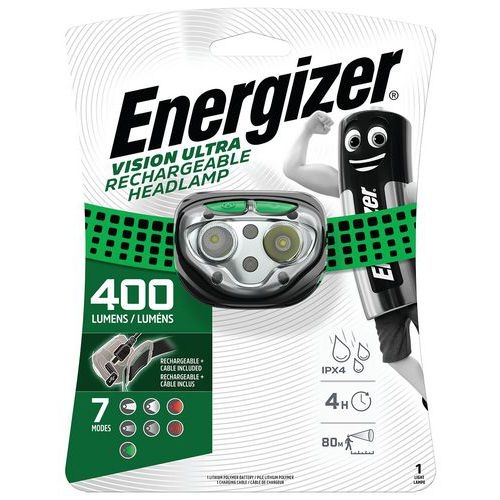 Lampe frontale - Vision Ultra Rechargeable - Energizer - Image 3