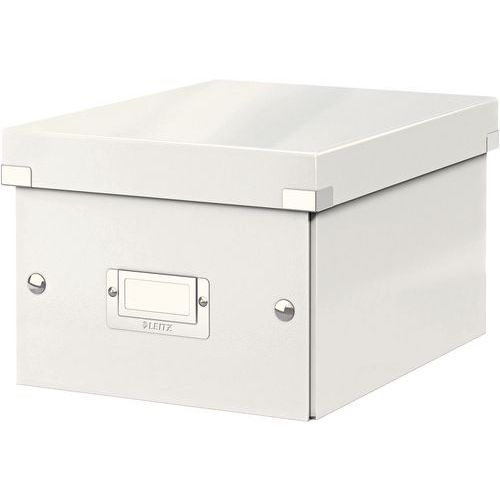 Lot de 6 Boîte de rangement Leitz Click & Store, petit format Blanc - Image principale