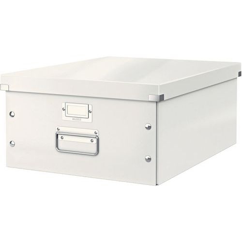 Lot de 6 Boîte de rangement Leitz Click & Store, format large Blanc - Image principale